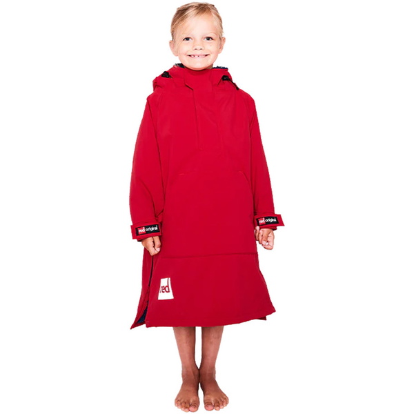 2025 Red Paddle Co Junior Dry Changing Poncho 00200900601 - Red